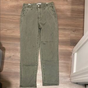 PAIGE Drew Green Pants